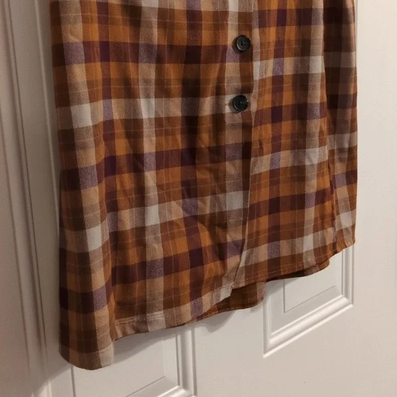 so full girls size 17 plaid mini - Picture 4 of 13